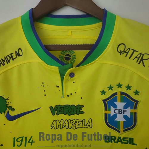 Camiseta Brasil Graffiti Edition 2022/2023