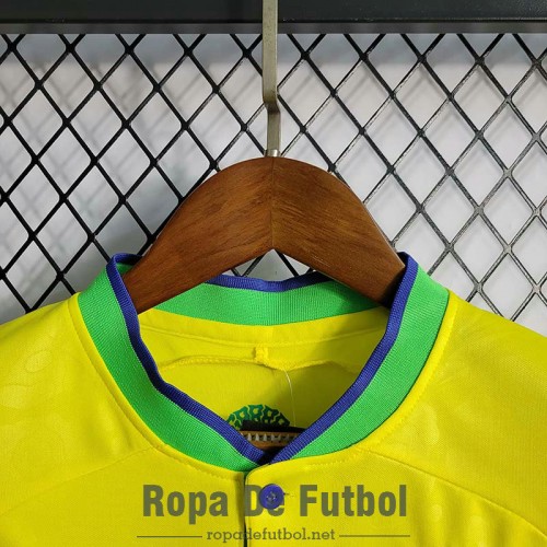 Camiseta Brasil Ninos Primera Equipacion 2022/2023