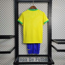 Camiseta Brasil Ninos Primera Equipacion 2023/2024