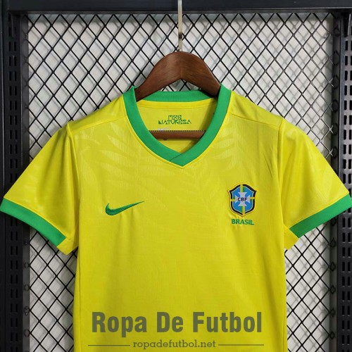 Camiseta Brasil Ninos Primera Equipacion 2023/2024