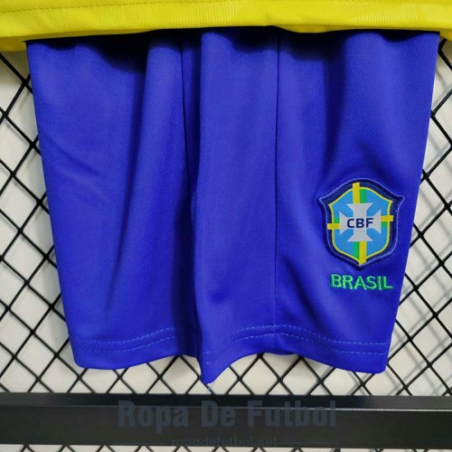 Camiseta Brasil Ninos Primera Equipacion 2023/2024