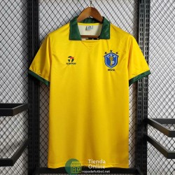 Camiseta Brasil Retro Primera Equipación 1988/1990