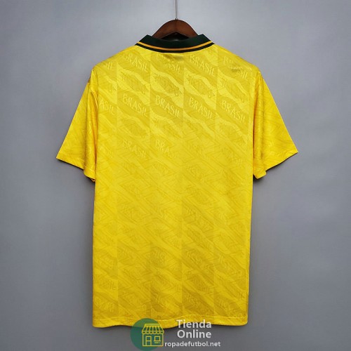 Camiseta Brasil Retro Primera Equipación 1991/1993