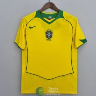 Camiseta Brasil Retro Primera Equipación 2004/2006