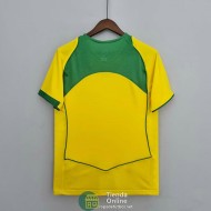 Camiseta Brasil Retro Primera Equipación 2004/2006