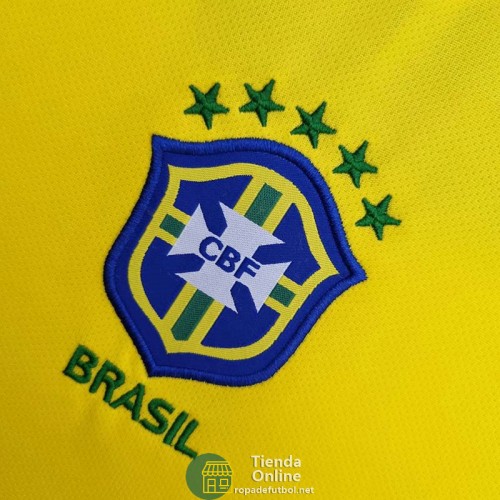 Camiseta Brasil Retro Primera Equipación 2004/2006