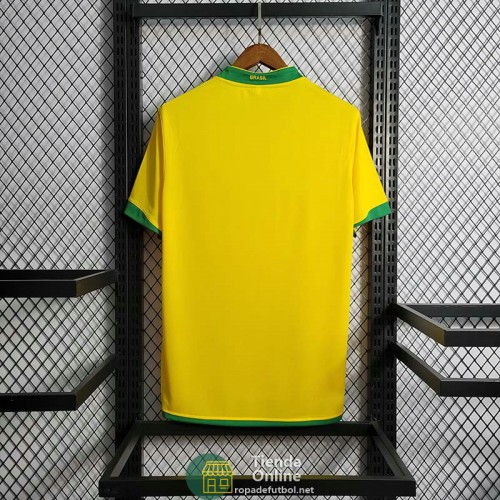 Camiseta Brasil Retro Primera Equipación 2006/2007