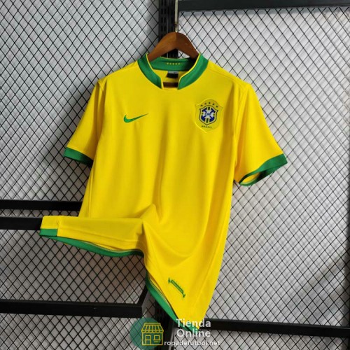 Camiseta Brasil Retro Primera Equipación 2006/2007