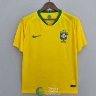 Camiseta Brasil Retro Primera Equipación 2018/2019