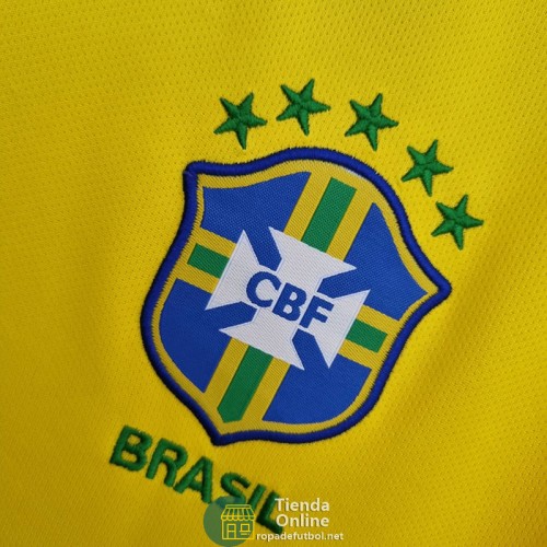 Camiseta Brasil Retro Primera Equipación 2018/2019