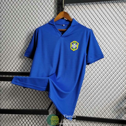 Camiseta Brasil Retro Segunda Equipacion 1957/1962