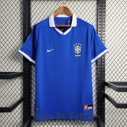 Camiseta Brasil Retro Segunda Equipación 1997/1998