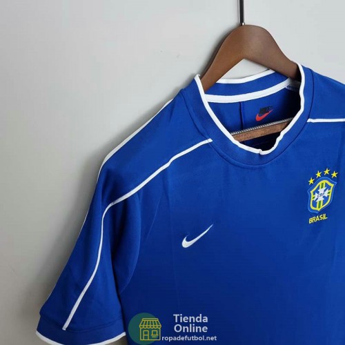 Camiseta Brasil Retro Segunda Equipación 1998/1999