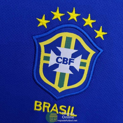 Camiseta Brasil Retro Segunda Equipación 2004/2006