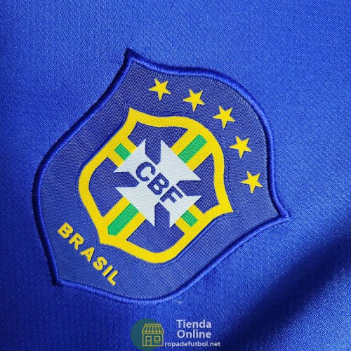 Camiseta Brasil Retro Segunda Equipación 2006/2007