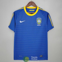 Camiseta Brasil Retro Segunda Equipación 2010 2011