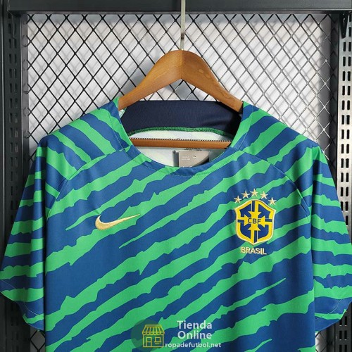 Camiseta Brasil Special Edition Verde Azul 2022/2023