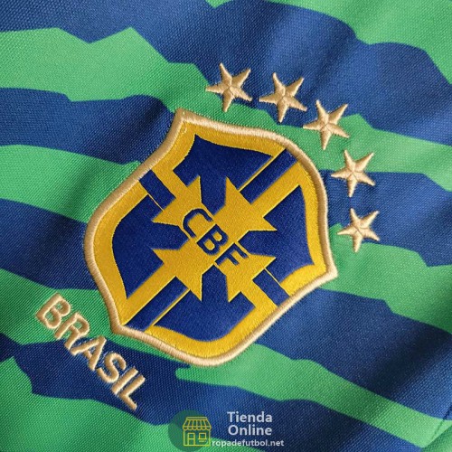 Camiseta Brasil Special Edition Verde Azul 2022/2023