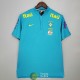 Camiseta Brasil Training Azul II 2021/2022