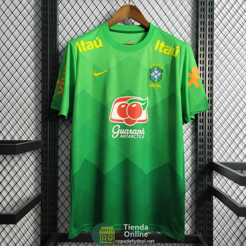 Camiseta Brasil Training Verde II 2022/2023