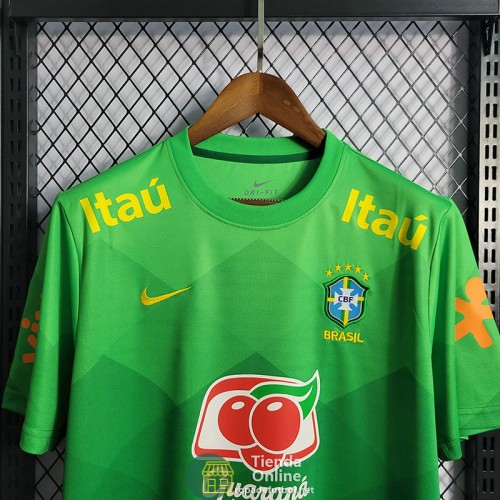 Camiseta Brasil Training Verde II 2022/2023