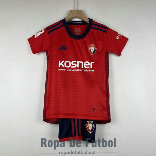 Camiseta CA Osasuna Ninos Primera Equipacion 2023/2024