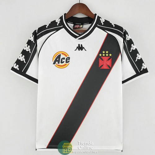 Camiseta CR Vasco Da Gama Retro Segunda Equipación 2000/2001