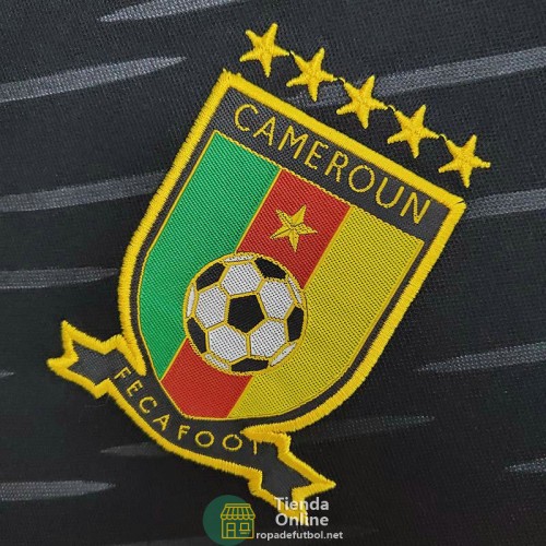 Camiseta Cameroon Negro 2021/2022