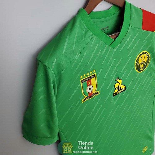 Camiseta Cameroon Verde 2021/2022