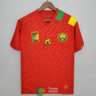 Camiseta Cameroon Rojo 2021/2022