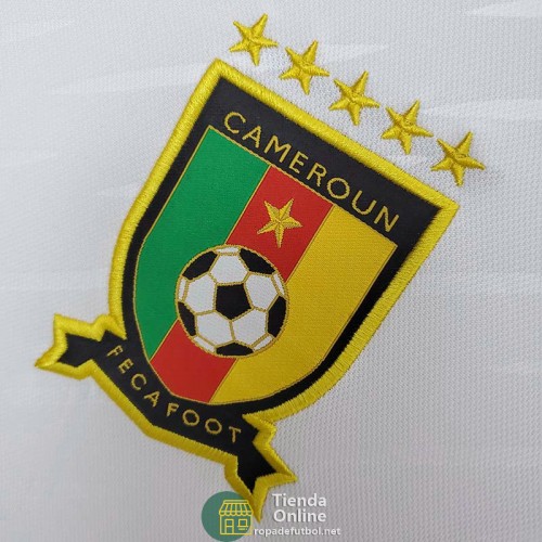 Camiseta Cameroon Blanco 2021/2022