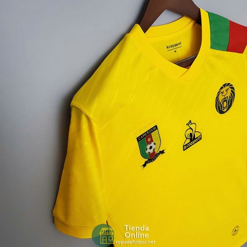 Camiseta Cameroon Amarillo 2021/2022