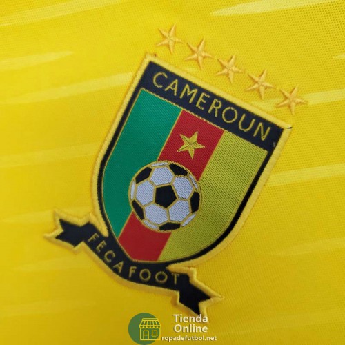 Camiseta Cameroon Amarillo 2021/2022