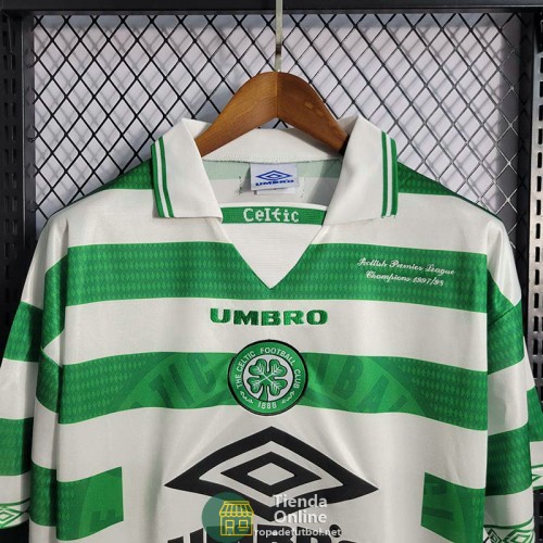 Camiseta Celtic Retro Primera Equipación 1998/1999