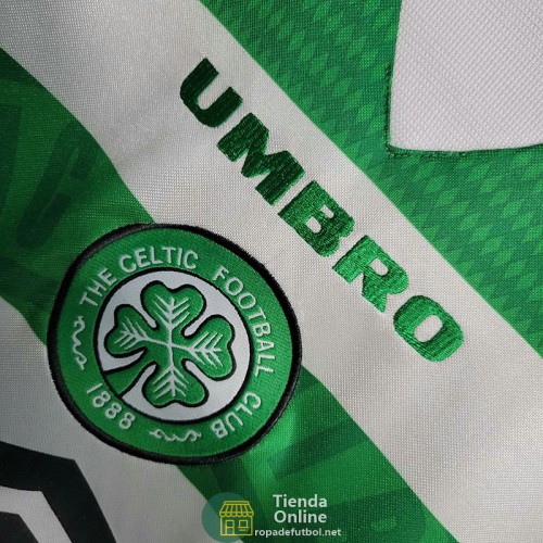 Camiseta Celtic Retro Primera Equipación 1998/1999