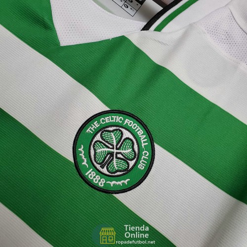 Camiseta Celtic Retro Primera Equipación 2001/2003