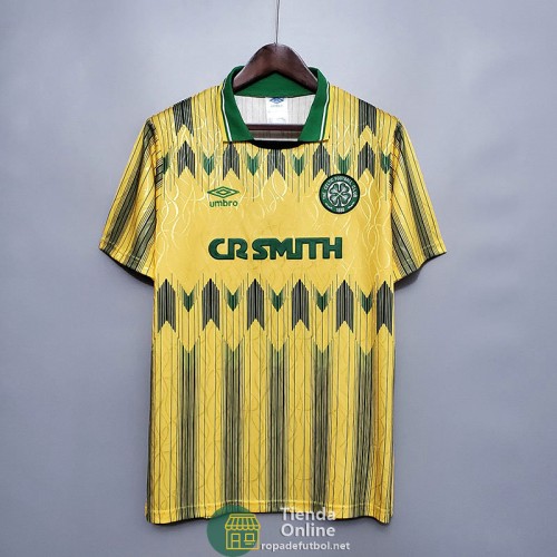 Camiseta Celtic Retro Segunda Equipación 1991/1992