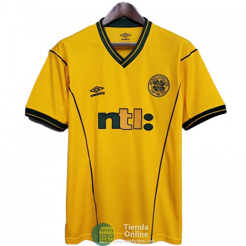 Camiseta Celtic Retro Segunda Equipación 2001/2003