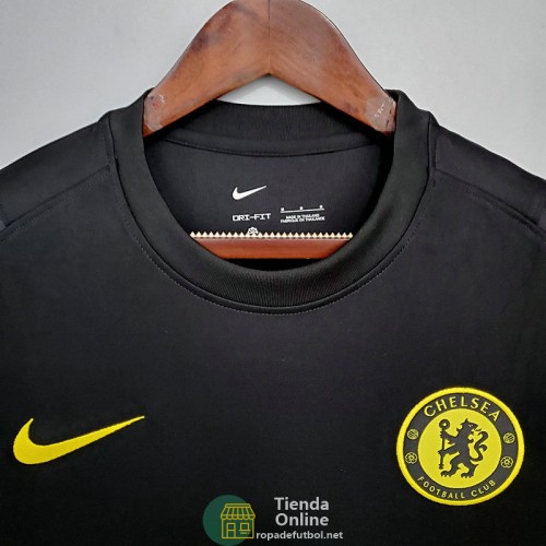 Camiseta Chelsea Training Negro I 2021/2022