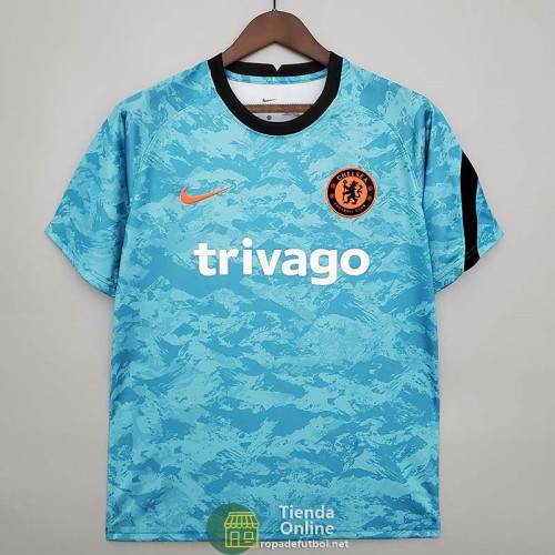 Camiseta Chelsea Training Azul IV 2021/2022