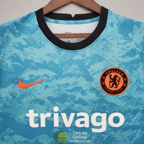 Camiseta Chelsea Training Azul IV 2021/2022