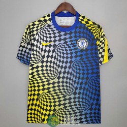 Camiseta Chelsea Training Azul Amarillo II 2021/2022