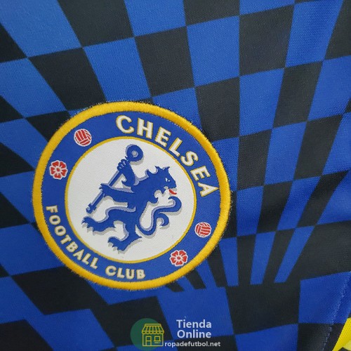 Camiseta Chelsea Training Azul Amarillo II 2021/2022