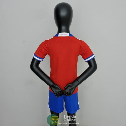 Camiseta Chile Niños Primera Equipación 2022/2023