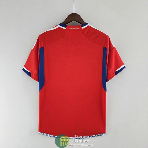 Camiseta Chile Primera Equipacion 2022/2023