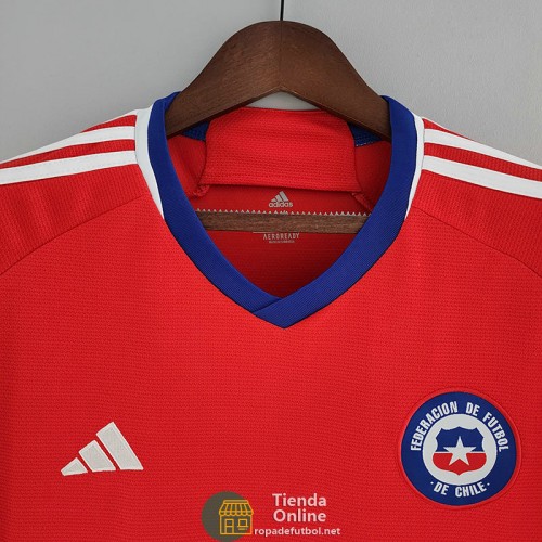 Camiseta Chile Primera Equipacion 2022/2023