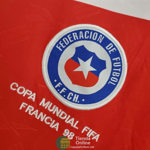 Camiseta Chile Retro Primera Equipación 1998/1999