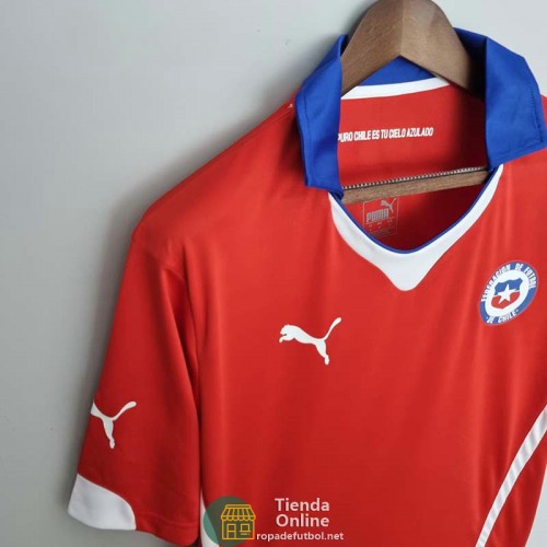 Camiseta Chile Retro Primera Equipación 2014/2015