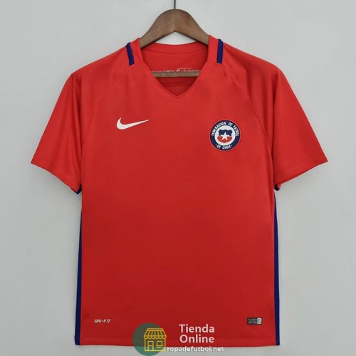 Camiseta Chile Retro Primera Equipación 2016/2017