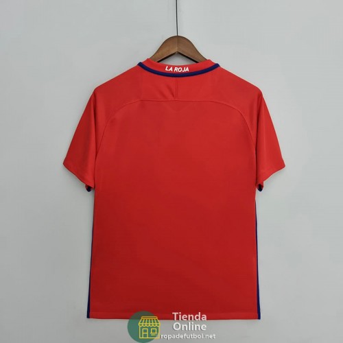 Camiseta Chile Retro Primera Equipación 2016/2017